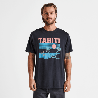 Roark Tahiti Time T-Shirt - Black