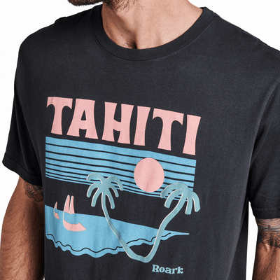 Roark Tahiti Time T-Shirt - Black