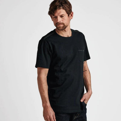 Roark Well Worn Lightweight Oragnic T-Shirt - Black