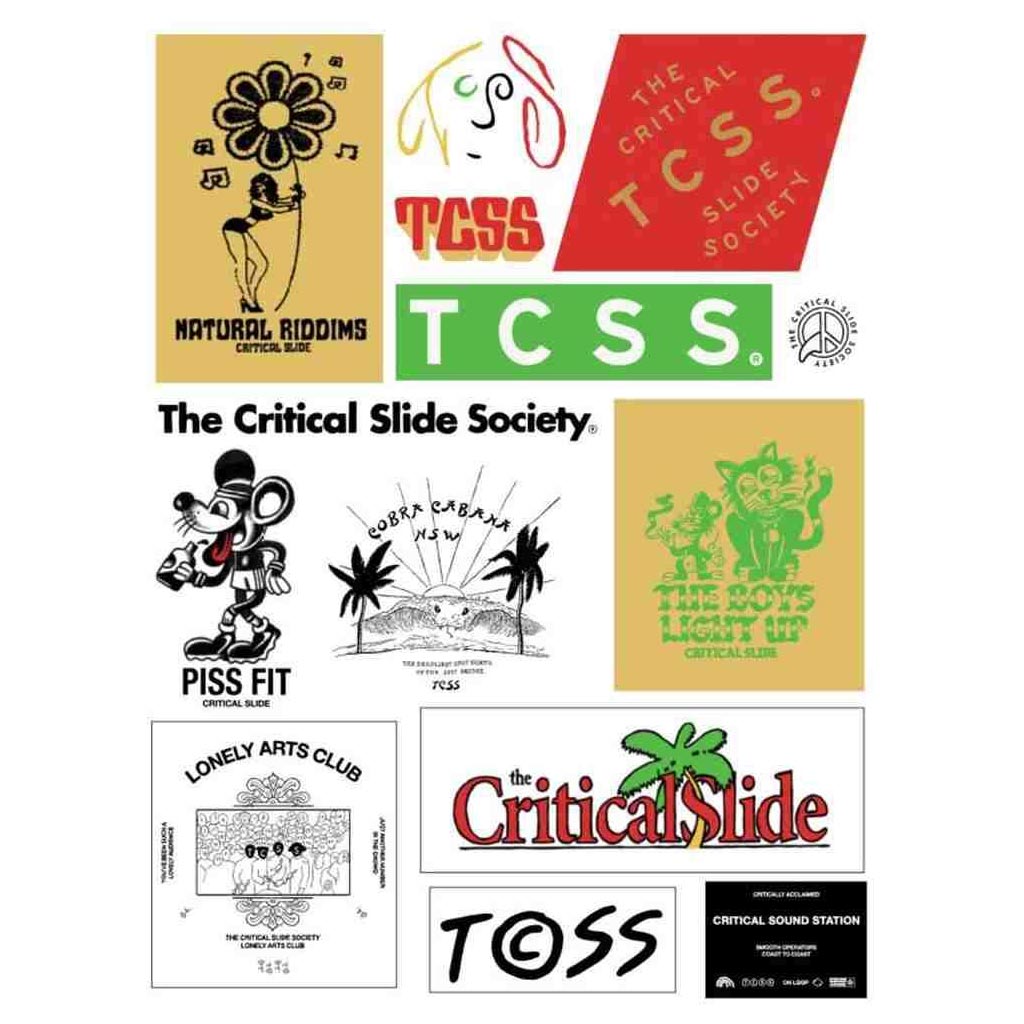 Tcss Sticker Pack Assorted Wasted Talent