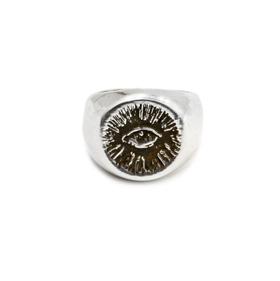The Hunt NYC Small Signet Ring - .925 Sterling Silver