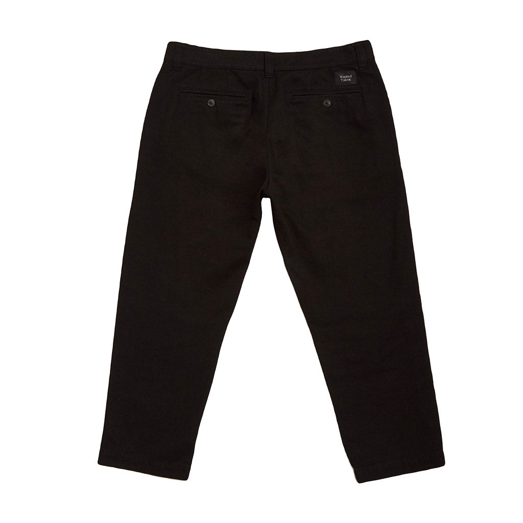 Wasted Talent Cascais Twill Pant - Black