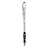 Wasted Talent Lanyard - Black / White