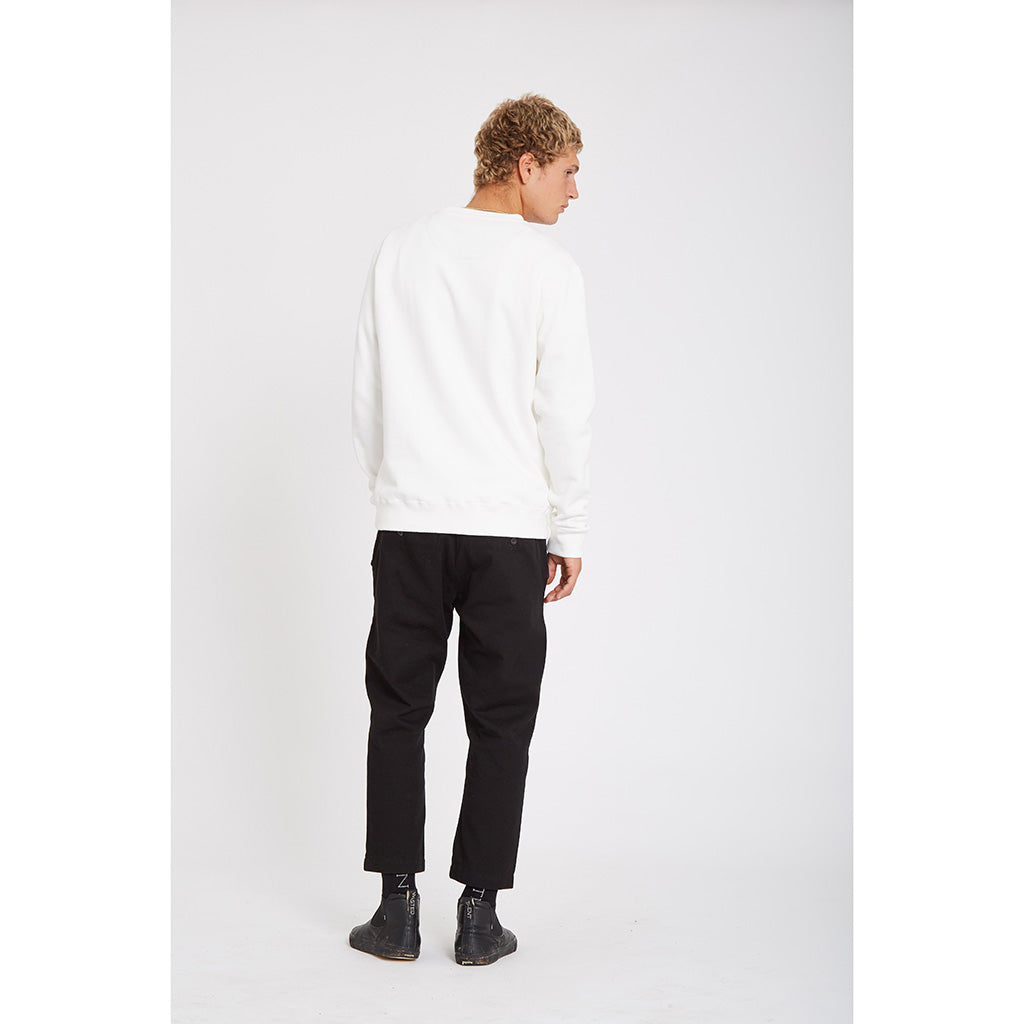 Wasted Talent Gracia Crew Neck Off White | WT Boutique