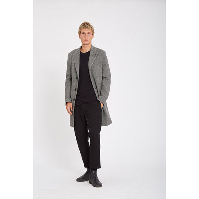 Wasted Talent San Sicario Overcoat -  Black / Champagne