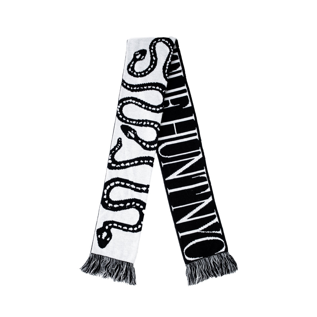Wasted Talent | The Hunt NYC Scarf - Black / White