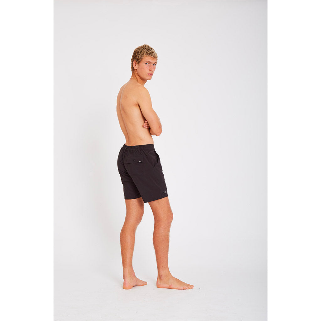 Wasted Talent Altea Plain Boardshorts - Black