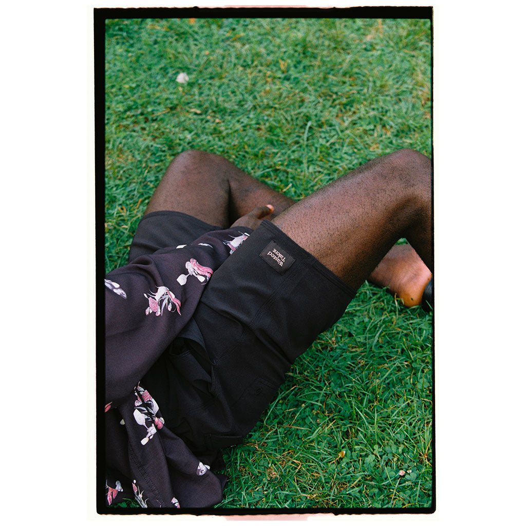 Wasted Talent Altea Plain Boardshorts - Black